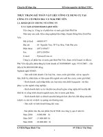 THỰC TRẠNG KẾ TOÁN VẬT LIỆU CÔNG CỤ DỤNG CỤ TẠI CÔNG TY CỔ PHẦN BIA VÀ NGK PHÚ YÊN