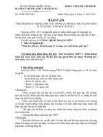 BC TK cong tac doan 10 tuan HK 1 10-11 NHA