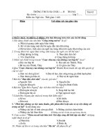 KT Văn (tiết 42) Có Đ Án