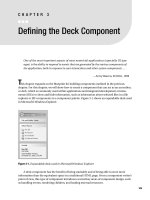 Defining the Deck Component