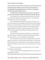 GIẢI PHÁP HOÀN THIỆN KẾ TOÁN TIÊU THỤ HÀNG HOÁ VÀ XÁC ĐỊNH KẾT QUẢ KINH DOANH TẠI CÔNG TY TNHH XNK THƯƠNG MẠI TỔNG HỢP TẤN ĐẠT