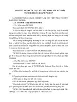 CƠ SỞ LÝ LUẬN CỦA VIỆC TỔ CHỨC CÔNG TÁC KẾ TOÁN TSCĐHH TRONG DOANH NGHIỆP