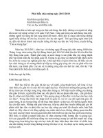 Phat bieu cua Hieu truong ngay 20-11