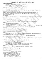 Chuyên đề số học nâng cao