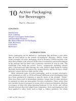 Active Packaging for Beverages