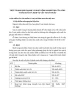 THỰC TRẠNG KINH DOANH VÀ HOẠT ĐỘNG MARKETING CỦA CÔNG TY SẢN XUẤT VÀ DỊCH VỤ VẬT TƯ KỸ THUẬT