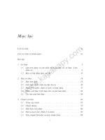 Môc lôcLêi nãi ®Çu C¸c ký hiÖu vµ kh¸i niÖm Bµi tËp 1 Sè thùc 1.1 1.2 2CËn trªn