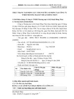 THỰC TRẠNG TẠO ĐỘNG LỰC CHO NGƯỜI LAO ĐỘNG TẠI CÔNG TY TNHH THƯƠNG MẠI KỸ THUẬT HỒNG THUỶ