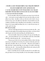 CƠ SỞ LÝ LUẬN VỀ HOẠT ĐỘNG TIÊU THỤ SẢN PHẨM Ở DOANH NGHIỆP SẢN XUẤT