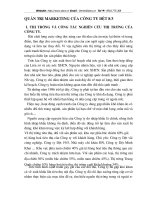 QUẢN TRỊ MARKETING CỦA CÔNG TY DỆT 8_3