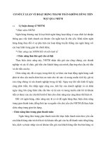 CƠ SỞ LÝ LUẬN VỀ HOẠT ĐỘNG THANH TOÁN KHÔNG DÙNG TIỀN MẶT QUA NHTM