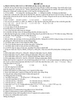 BỘ 9 ĐỀ THI THỬ DH MỚI NHẤT - 004