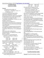 Bài tập ôn tập hinh học không gian 11 -12