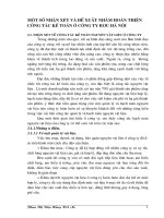 MỘT SỐ NHẬN XÉT VÀ ĐỀ XUẤT NHẰM HOÀN THIỆN CÔNG TÁC KẾ TOÁN Ở CÔNG TY RƯỢU HÀ NỘI