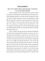 C.de hoc tap tu tuong, dao duc HCM