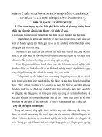 MỘT SỐ Ý KIẾN ĐỀ XUẤT NHẰM HOÀN THIỆN CÔNG TÁC KẾ TOÁN BÁN HÀNG VÀ XÁC ĐỊNH KẾT QUẢ BÁN HÀNG Ở CÔNG Ty KHÁCH SẠN DU LỊCH THẮNG LỢI