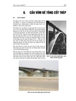 Cầu vòm bê tông cốt thép