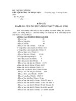 BÁO CÁO THÁNG 11/2010 TRƯƠNG TH THUẬN LỢI A