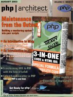 Maintenance from the Outset