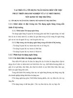 VAI TRÒ CỦA TÍN DỤNG NGÂN HÀNG ĐỐI VỚI VIỆC PHÁT TRIỂN DOANH NGHIỆP VỪA VÀ NHỎ TRONG