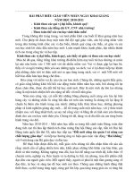 bài phát biểu lễ KG (GV)