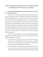 THỰC TRẠNG KẾ TOÁN CHI PHÍ SẢN XUẤT VÀ TÍNH GIÁ THÀNH SẢN PHẨM TẠI CÔNG TY VẬN TẢI VÀ XÂY DỰNG