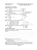 ĐỀ KHẢO SÁTHSG TOÁN 3De HSG Toan 3