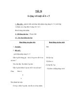 Tóan 2 - Bài 34, 35