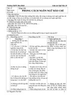 PHONG CÁCH NGÔN NGỮ BÁO CHÍ - T2