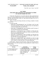 Quy trình tổng hợp, phân tích báo cáo tài chính các doanh nghiệp nhà nước của UBND Tỉnh Bình Thuận