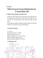 thiết kế mô hình đánh pan ti vi màu, chương 6