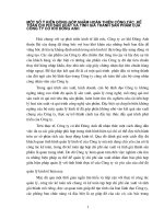 một số ý kiến đóng góp nhằm hoàn thiện công tác  kế toán chi phí sản xuất và tính giá thành sản phẩm của công ty cơ khí đông anh