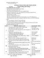 KH ĐỘI THÁNG 9,10,11/2010