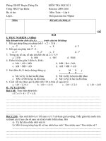 Các bộ đề thi HKI Toán 6