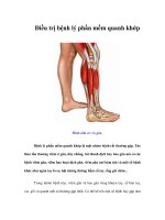 Điều trị bệnh lý phần mềm quanh khớp