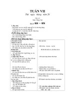 TIẾNG VIỆT TUẦN 8