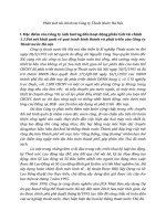 Phân tích tài chính tại Công ty Thoát Nước Hà Nội