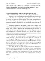 THỰC TRẠNG VIỆC SẮP XẾP LẠI LAO ĐỘNG VÀ GIẢI QUYẾT CHẾ ĐỘ CHÍNH SÁCH ĐỐI VỚI LAO ĐỘNG DÔI DƯ KHI THỰC HIỆN CPH DNNN Ở TỔNG CÔNG TY THÉP VIỆT NAM