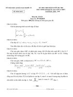 Đề thi dự tuyển HSG Quốc Gian-Nghệ An, 2010-2011