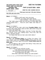 Đe NV thi vào chuyên 10- Lê Quý Đôn