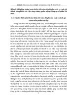 Một số giải pháp nhằm hoàn thiện kế toán chi phí sản xuất và tính giá thành sản phẩm với việc tăng cường quản trị tại Công ty cổ phần Hà Đô 1