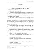 Phân tích tình hình lao động, tiền lương và các nhân tố ảnh hưởng đến chi phí lương tại công ty Cổ Phần Thuỷ Sản Cafatex