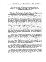 MỘT SỐ GIẢI PHÁP NHẰM NÂNG CAO CHẤT LƯỢNG TÍN DỤNG TẠI CHI NHÁNH NGÂN HÀNG NÔNG NGHIỆP và PHÁT TRIỂN NÔNG THÔN LÁNG HẠ