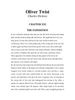 LUYỆN ĐỌC TIẾNG ANH QUA TÁC PHẨM VĂN HỌC-Oliver Twist -Charles Dickens -CHAPTER 21