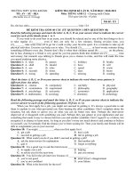 Đề Kiể tra 45''''