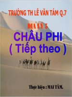Chau Phi ( tt)