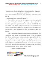 tình hình tổ chức kế toán thành phẩm và tiêu thụ thành phẩm ở công ty dịch vụ  nuôI trồng thuỷ sản TW