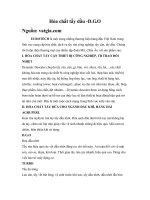 Hóa chất tẩy dầu -D.G.O