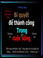 CUOC DOI VAN DEP
