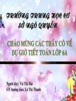 PHÉP CHIA PHÂN SỐ